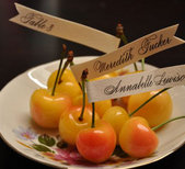 Fruit escort cards