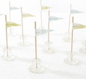 Drawer knob place card holders