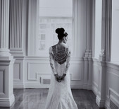 The White Dress by the shore