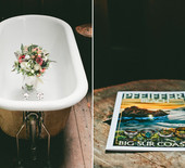 Bohemian Big Sur wedding