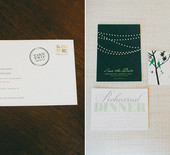 Romantic vineyard wedding