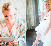 Romantic vineyard wedding