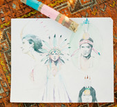 Southwestern/Art Deco wedding inspiration