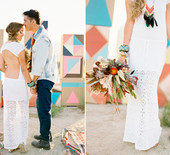 Southwestern/Art Deco wedding inspiration