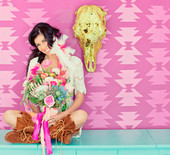 Colorful Bohemian wedding inspiration
