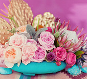 Colorful Bohemian wedding inspiration