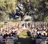 California country ranch wedding