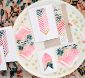 Southwestern/Art Deco wedding inspiration