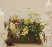Festive Holiday dinner party