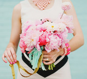 Pink & black wedding ideas