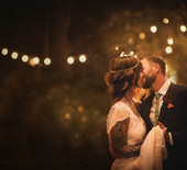 Colorful Bohemian wedding