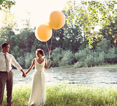 Romantic Oregon garden wedding