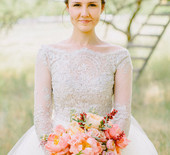 Romantic Salt Lake wedding