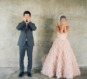 Sparkly pink wedding