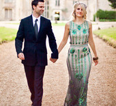 A Glamorous English Wedding
