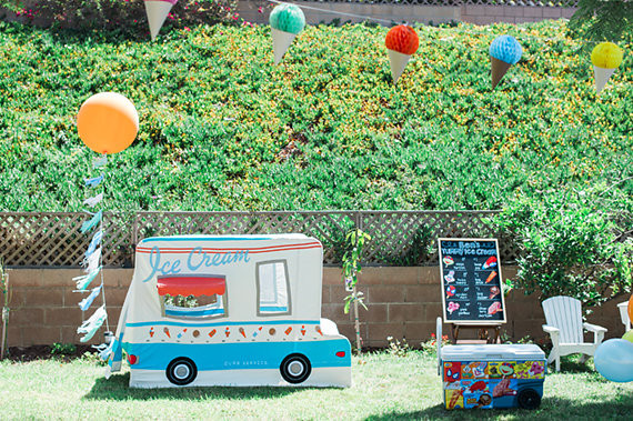 Ice Cream Truck 1st birthday | Kids Birthday Parties | 100 Layer Cakelet