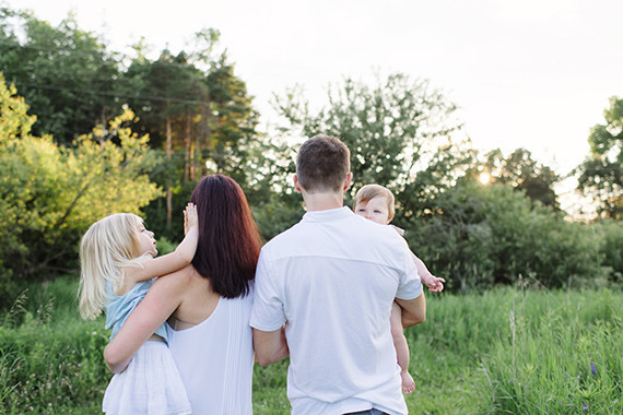 Tree farm family photos