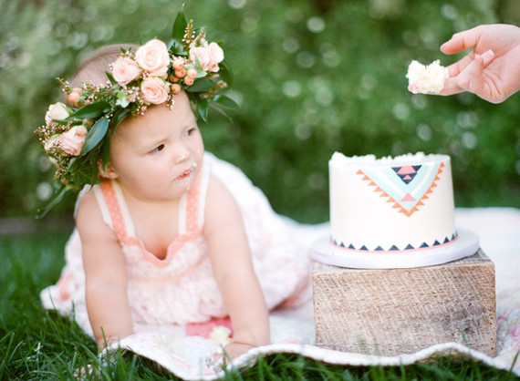 Baby Girl First Birthday Floral Shoot By Chloe Moore Kids Birthday