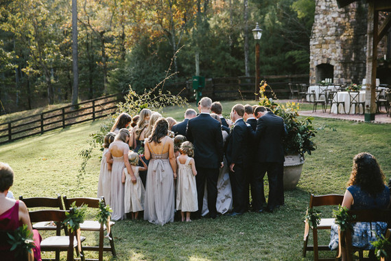 Fall southern wedding