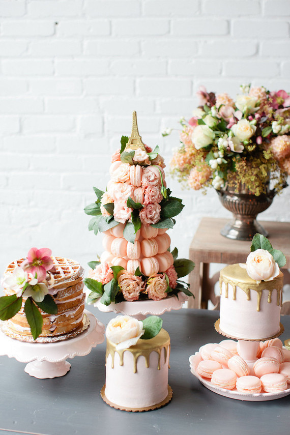 Parisian brunch wedding inspiration