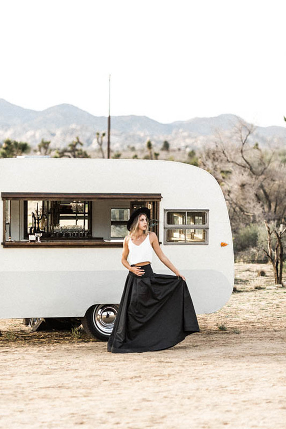 2-piece bridal dress