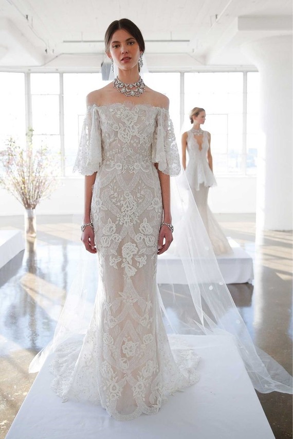 Marchesa wedding gown