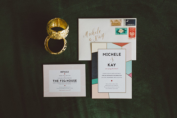 Whimsical Fig House LA wedding