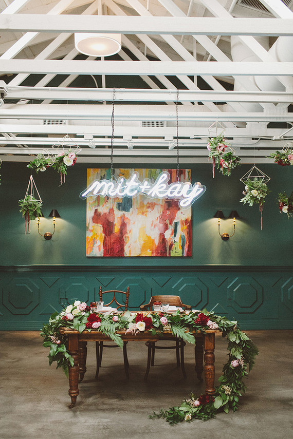 Whimsical Fig House LA wedding