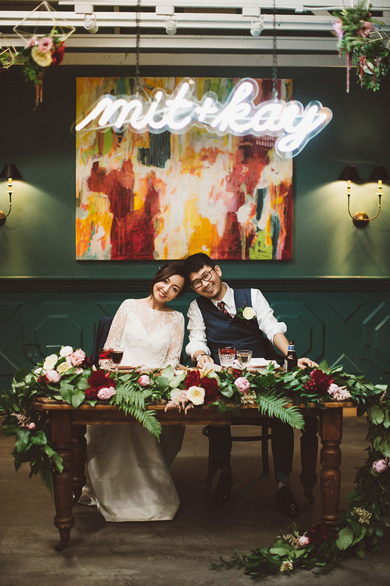 Whimsical Fig House LA wedding