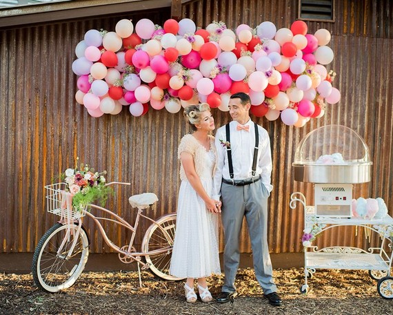 Valentine's Day balloons