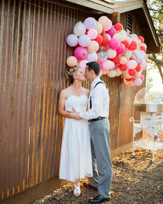 Vintage Valentine's wedding inspiration