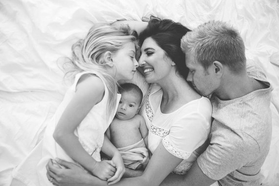 Family newborn photos