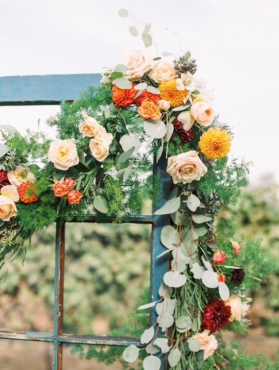 Floral altar