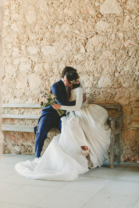 Romantic wedding at Finca Las Margas in Spain: Carlota + Jorge