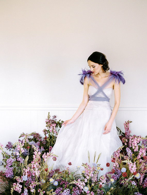 Monique lhuillier 2024 purple gown