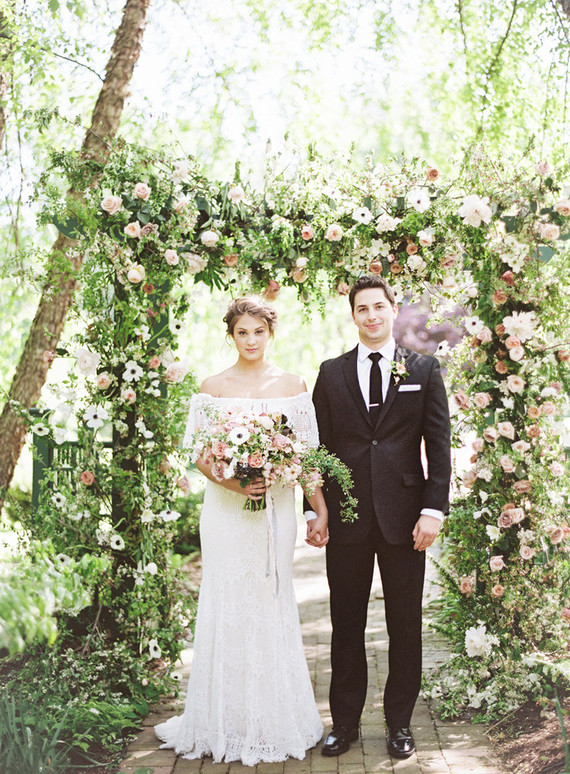 Floral spring wedding ideas