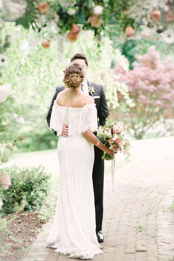 light purple bridal bouquet