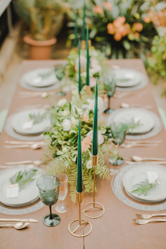 greenhouse inspired wedding ideas