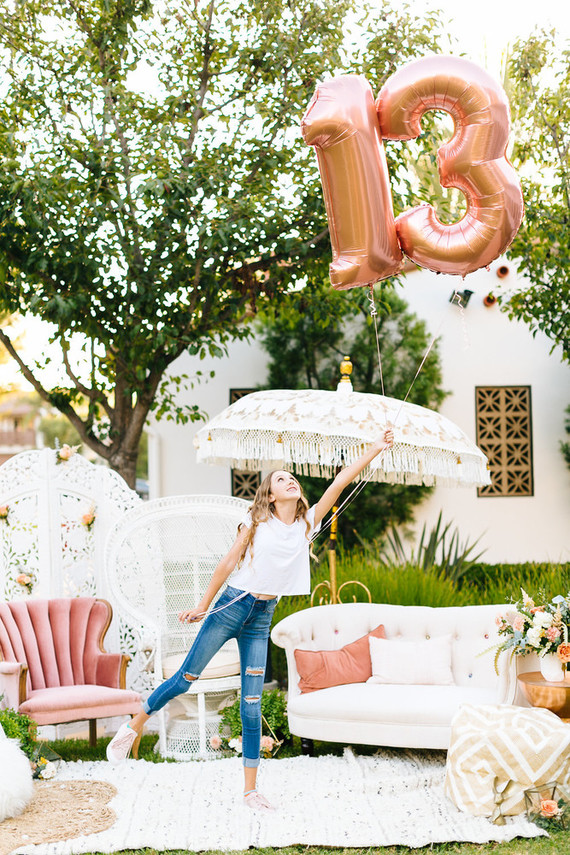 Girl's 13th birthday party | Girl birthday party ideas | 100 Layer ...