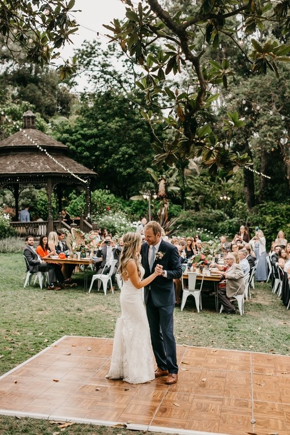 Modern Tropical Wedding At San Diego Botanic Garden 100 Layer Cake