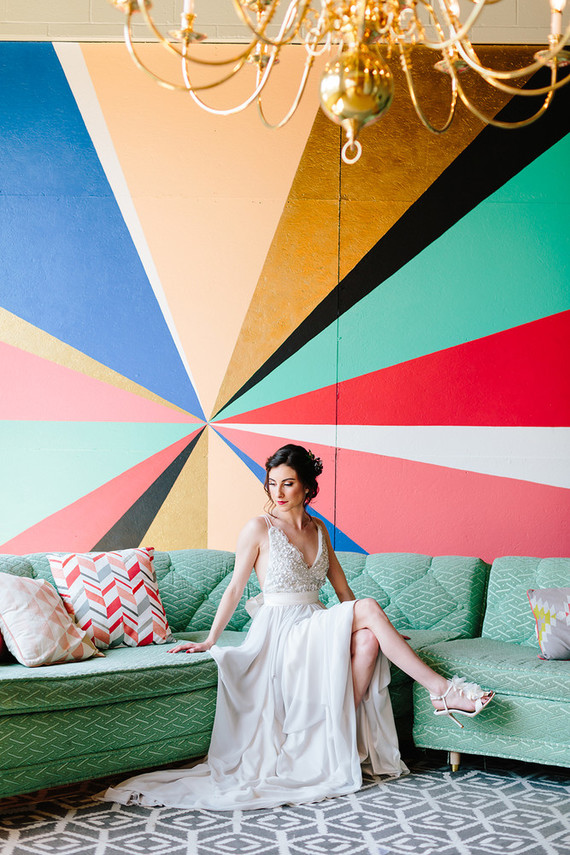 Colorful wedding at The Cheney Place in Grand Rapids, MI