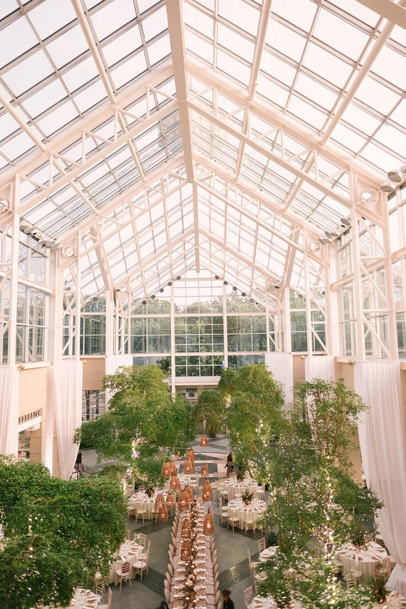 Ultra elegant, festive wedding at The Wintergarden in Rochester, NY