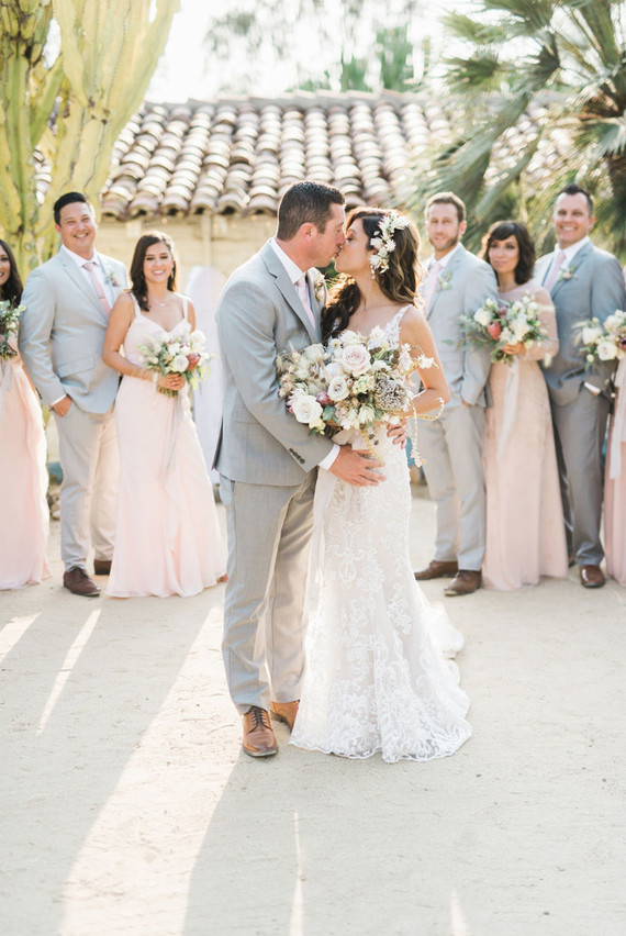 An all white Mexican inspired wedding at the most romantic Spanish venue in San Diego