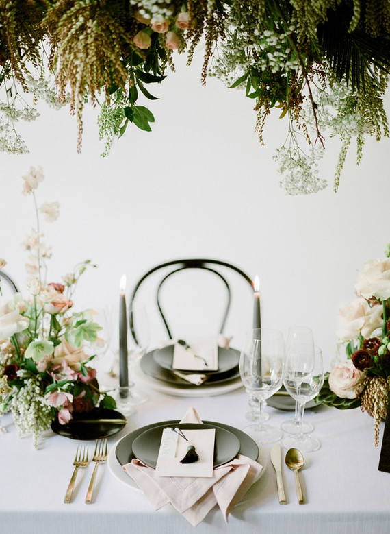 modern tropical wedding ideas at Portland's newest venue