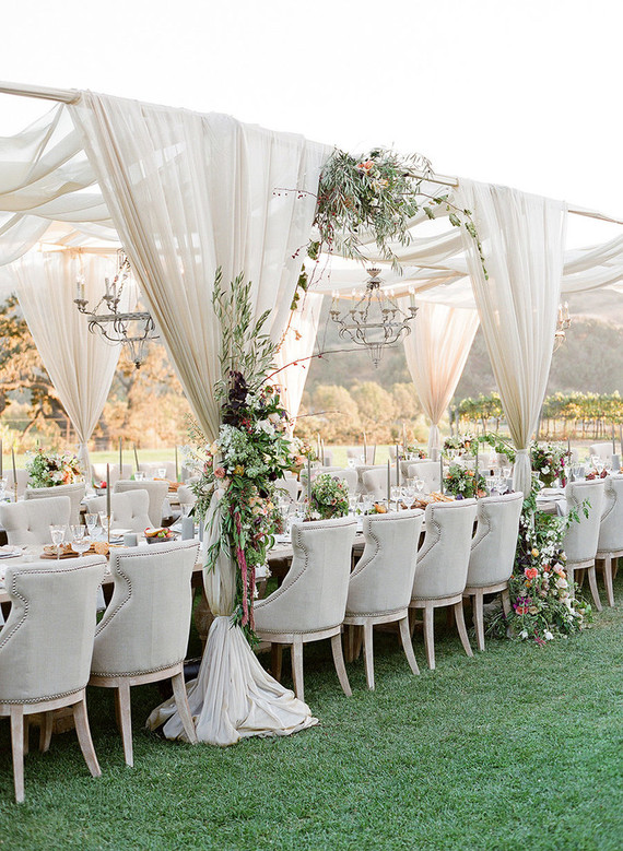 outdoor wedding tents ideas