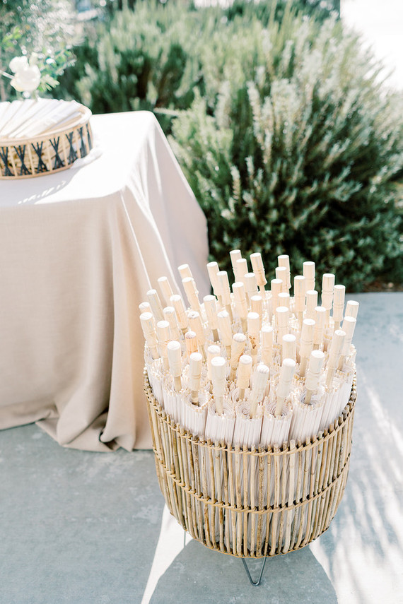 Formal black and white Palm Springs wedding