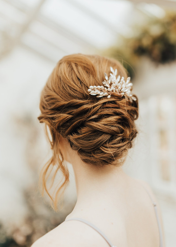 bridal updo