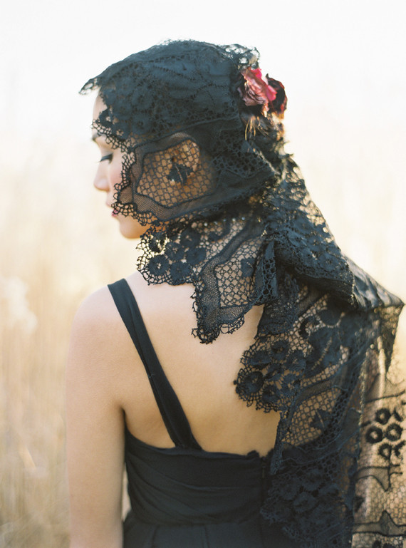 Black lace veil Wedding & Party Ideas 100 Layer Cake