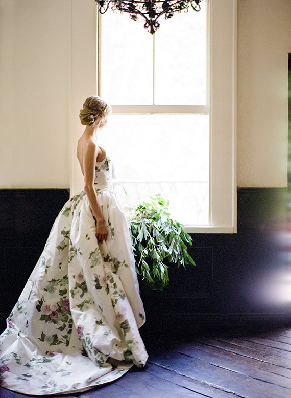 Floral reception dress | Wedding & Party Ideas | 100 Layer Cake