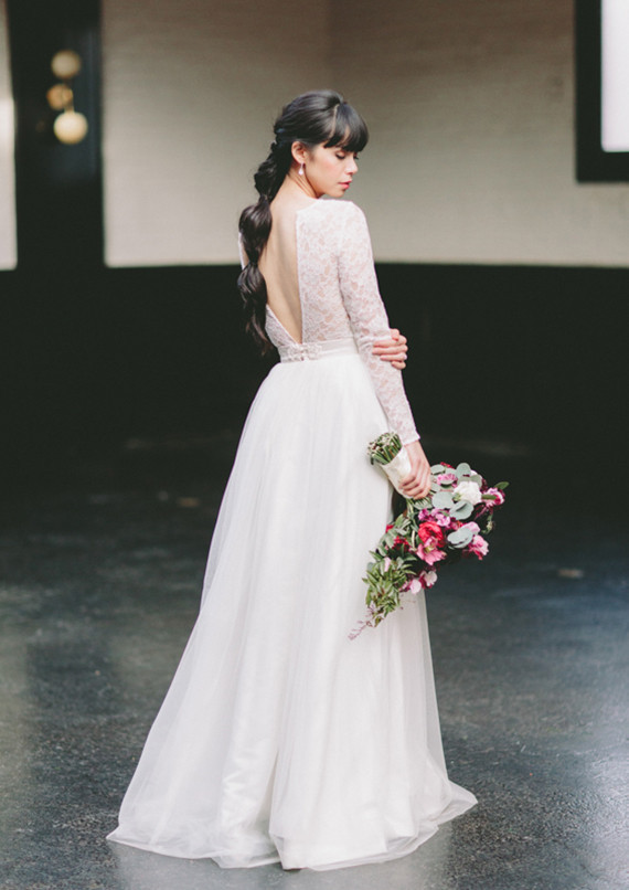Modern Ponytail Wedding Hairstyle Wedding Party Ideas 100